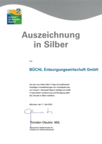 UKB Auszeichnung silber